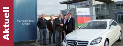 Neues Lehrfahrzeug &uuml;bergeben