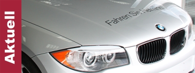 BMW Lehrfahrzeug-&Uuml;bergabe