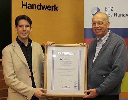 Das BTZ stellt sich seit Jahren einem regelm&auml;&szlig;igen QM-Audit.